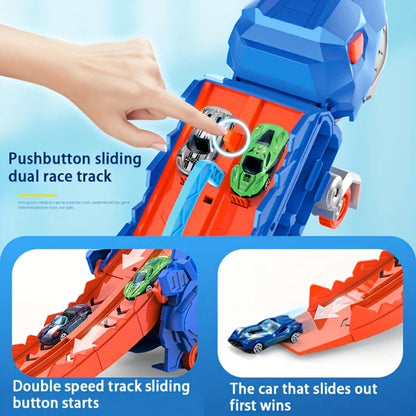 🚗 Transport Dinosaur Truck with Foldable Sliding